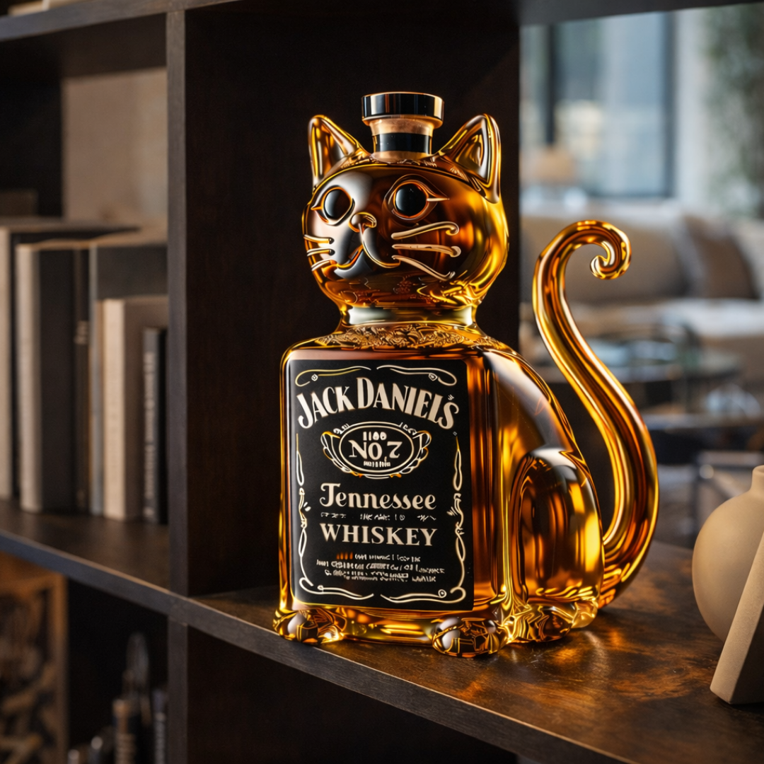Moda Lusitana - Garrafa Decorativa de Whisky Gatuna