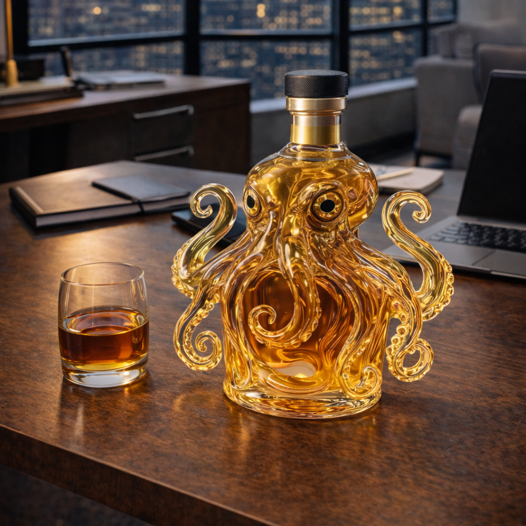 Moda Lusitana - Garrafa de Whisky Polvo