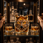 Moda Lusitana - Garrafão de Whisky Cabeça de Lobo