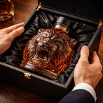 Moda Lusitana - Garrafa de Whisky Cabeça de Leão