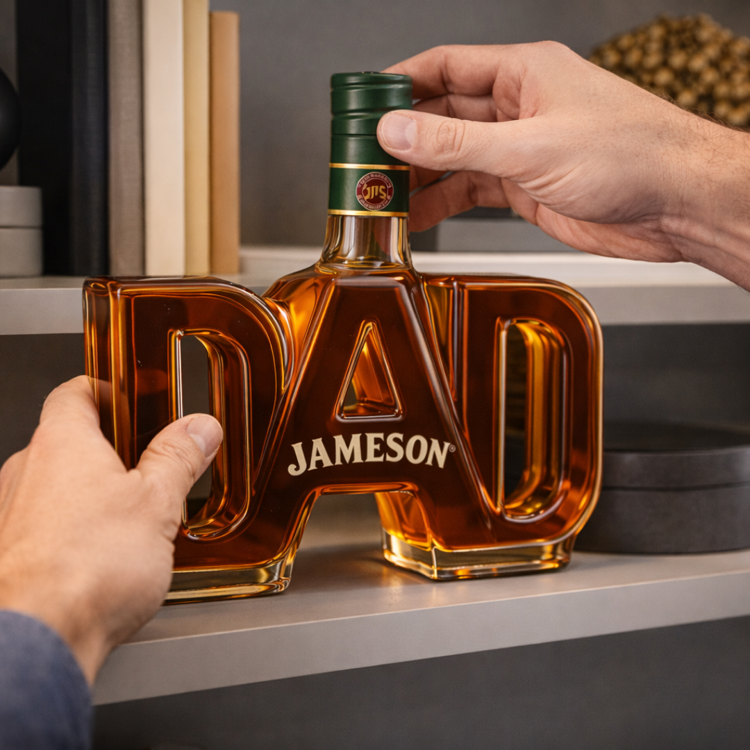Moda Lusitana - Garrafa de Whisky Edição Pai