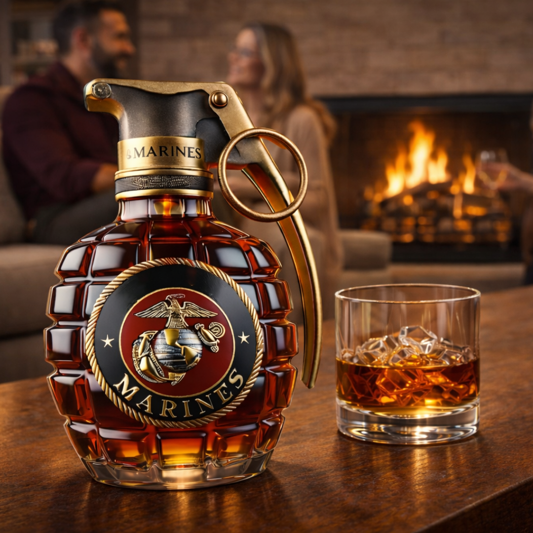 Moda Lusitana - Garrafa de Whisky Granate