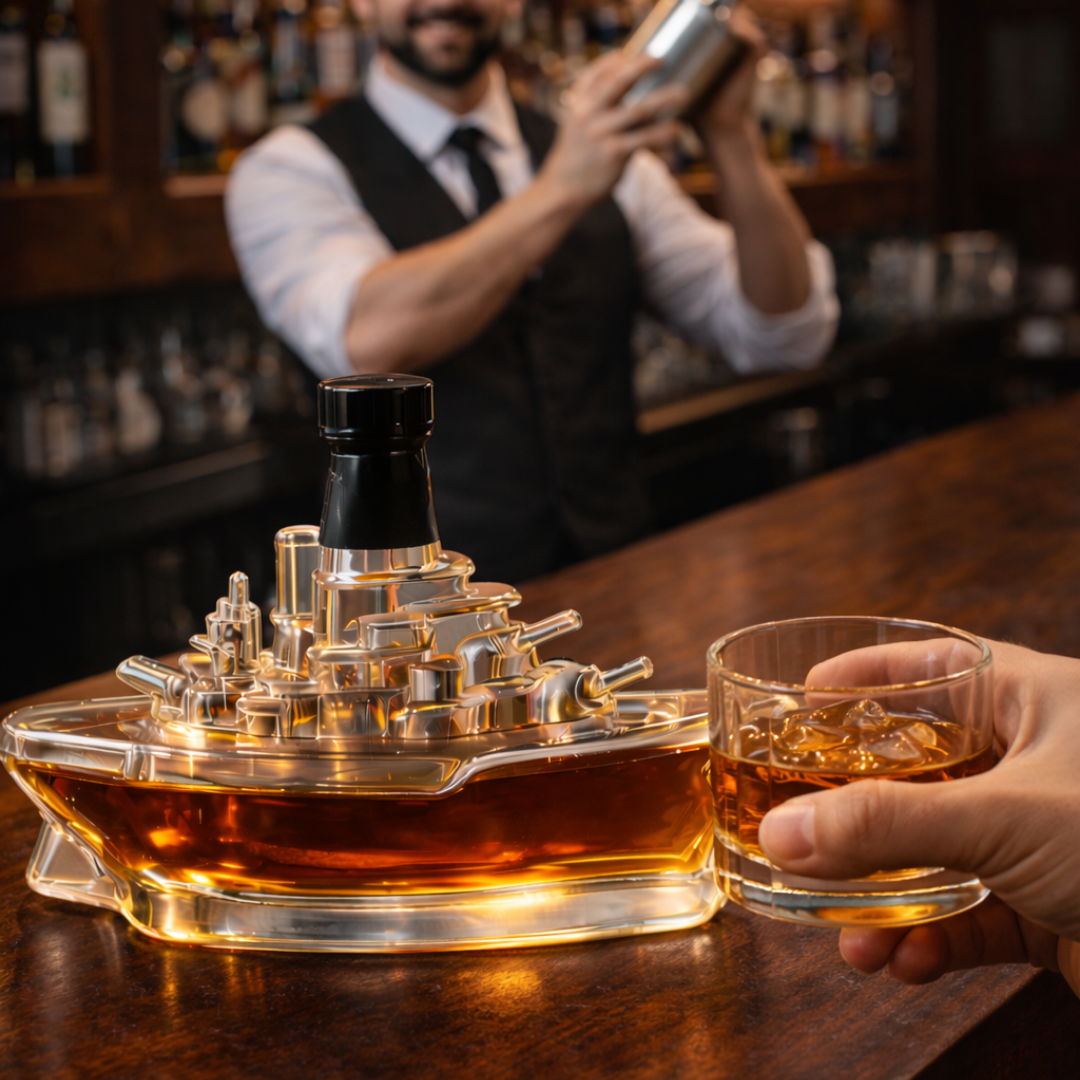 Moda Lusitana - Garrafa de Whisky Edição Marinha