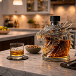 Moda Lusitana - Garrafa de Whisky Cabeça de Dragão