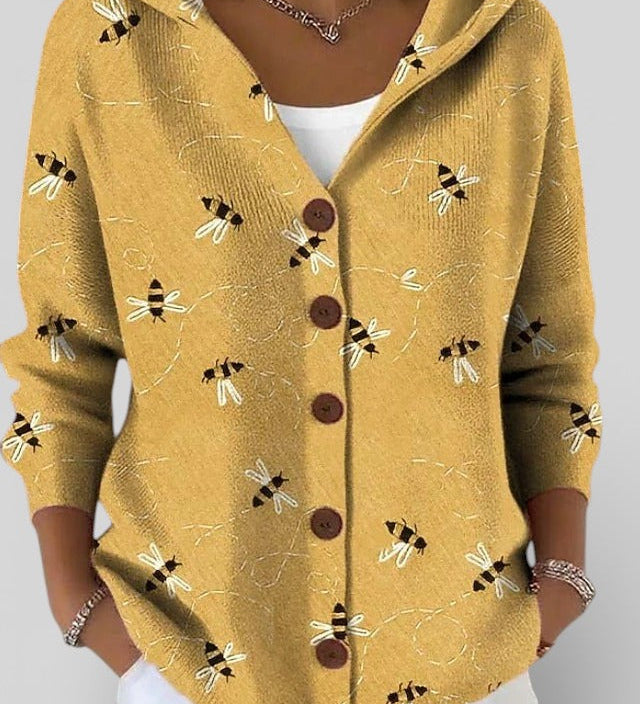 Carmen™ | Cardigan longo artístico e quente