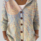 Carmen™ | Cardigan longo artístico e quente