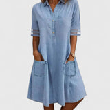 Moda Lusitana - Vestido de ganga