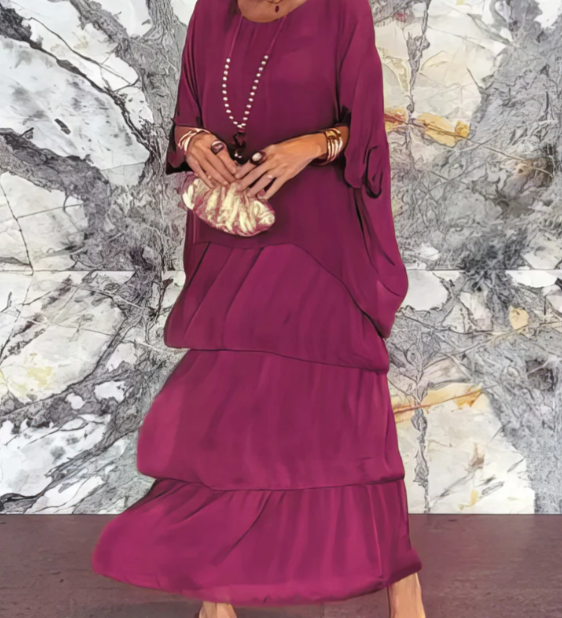 Solea™ | Vestido longo e fluido com estilo