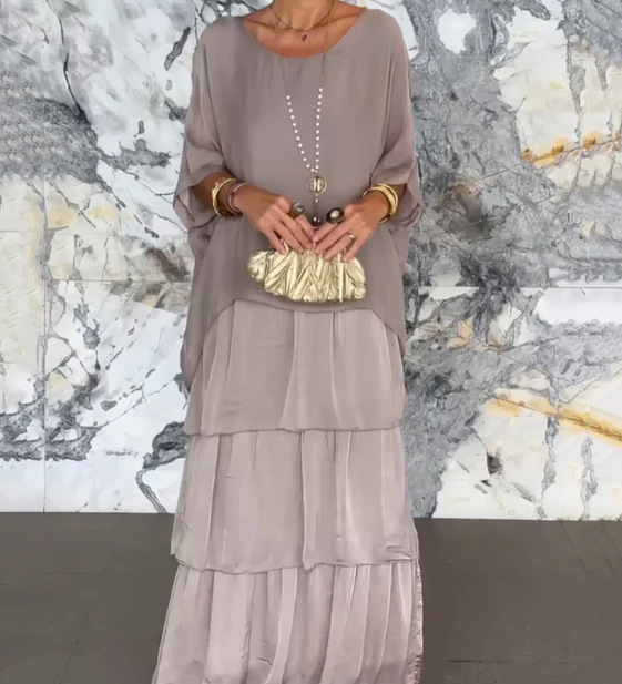 Solea™ | Vestido longo e fluido com estilo
