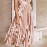 Maria - Vestido plissado elegante
