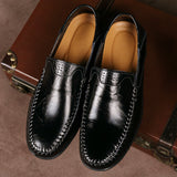 Mocassins em pele Las Vegas