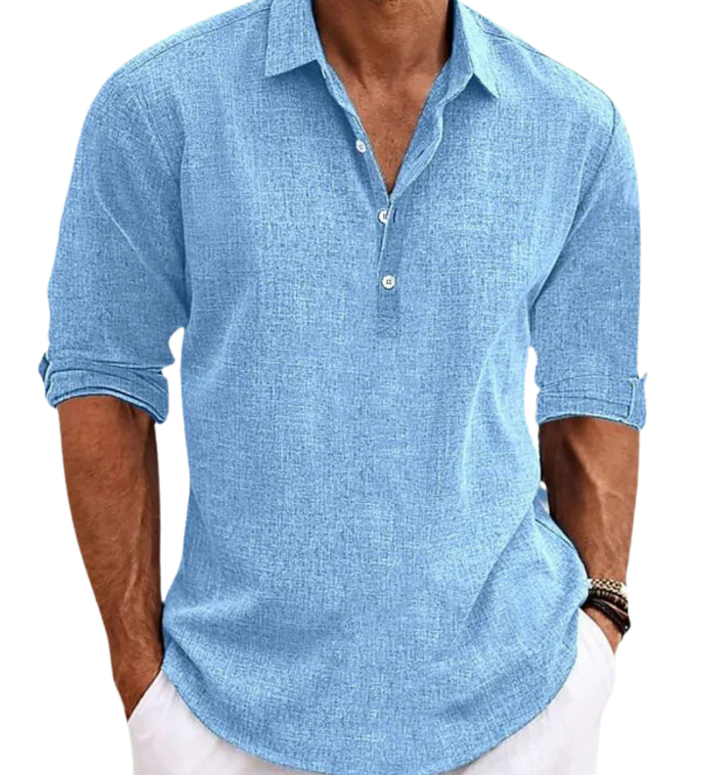 Camisa Clássica de Algodão