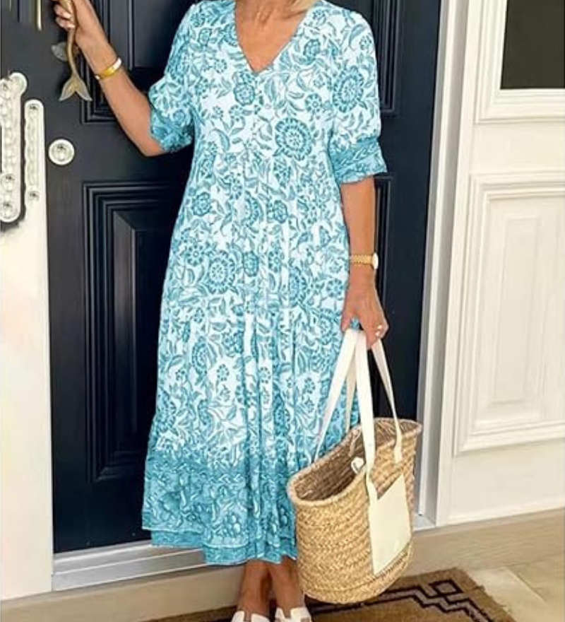 Nia™ | Vestido de Verão Elegante e Confortável