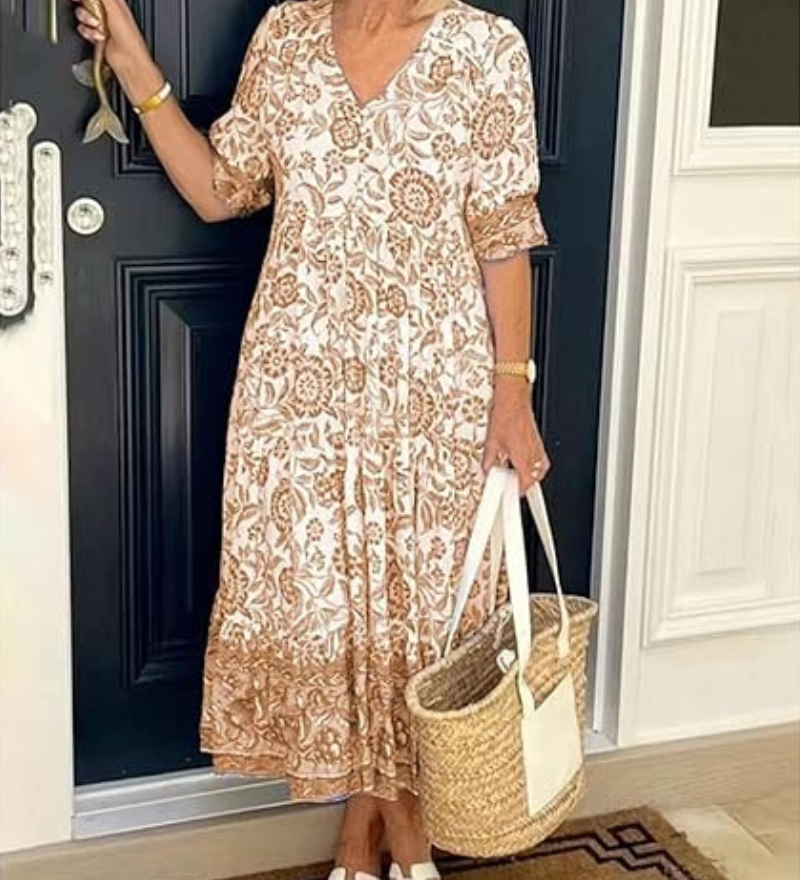 Nia™ | Vestido de Verão Elegante e Confortável