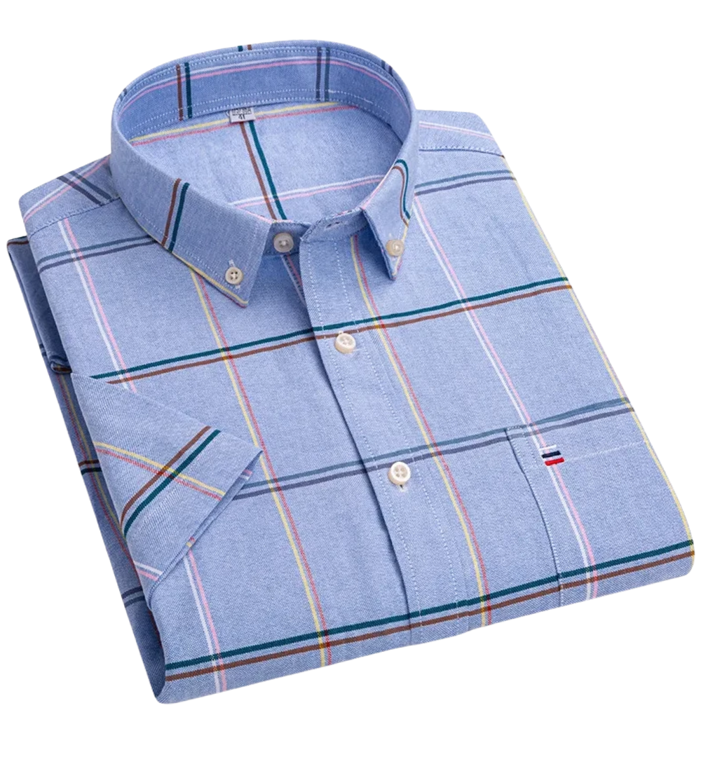 Givalli - Camisa de algodão elegante para homem