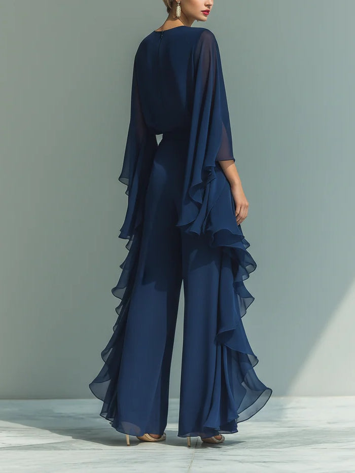 Moda Lusitana - Conjunto Elegante com Volantes