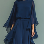 Moda Lusitana - Conjunto Elegante com Volantes