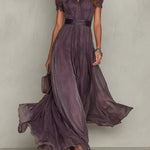 Moda Lusitana - Vestido Longo com Estilo Clássico