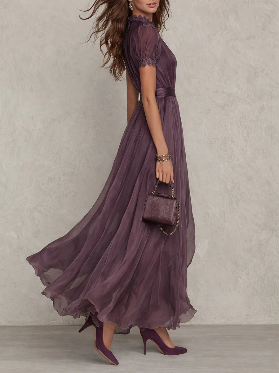 Moda Lusitana - Vestido Longo com Estilo Clássico