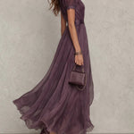 Moda Lusitana - Vestido Longo com Estilo Clássico