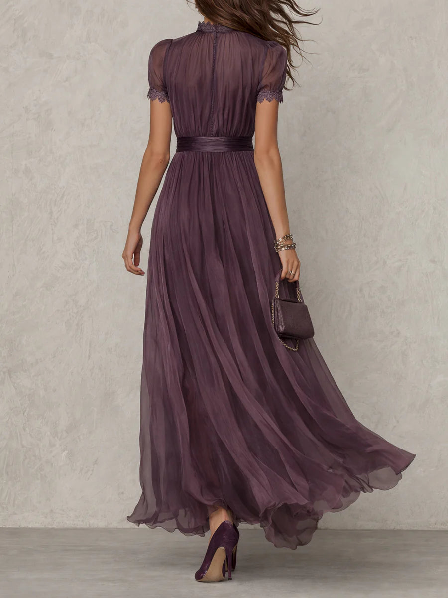 Moda Lusitana - Vestido Longo com Estilo Clássico