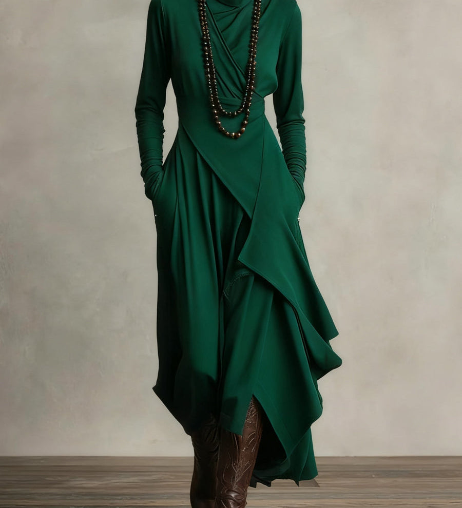 Daniela | Vestido Longo Assimétrico
