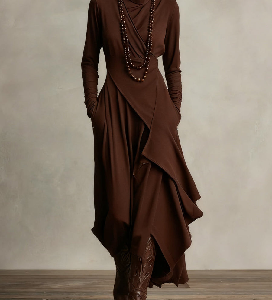 Daniela | Vestido Longo Assimétrico