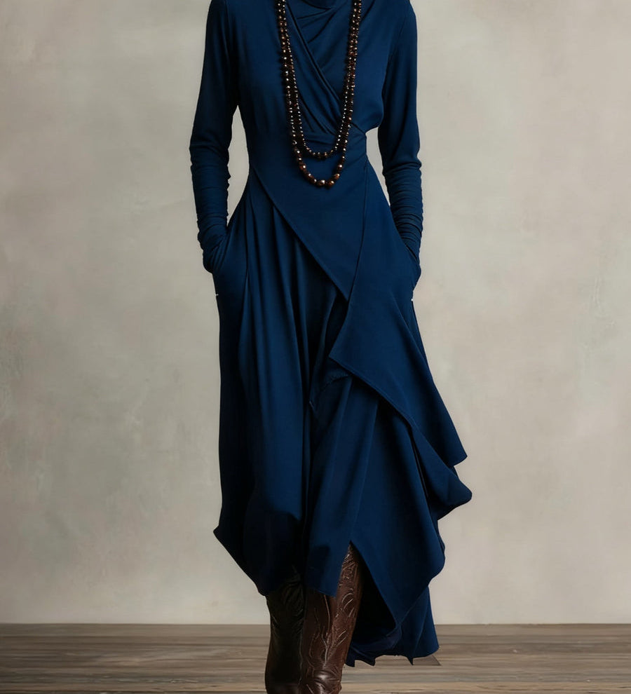 Daniela | Vestido Longo Assimétrico
