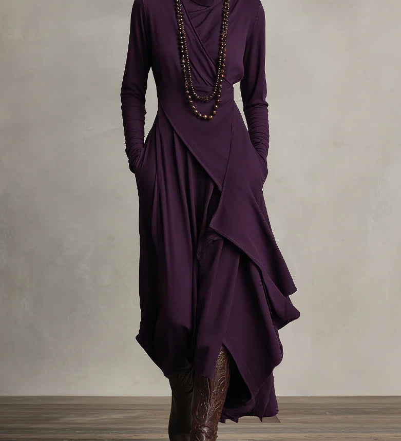 Daniela | Vestido Longo Assimétrico