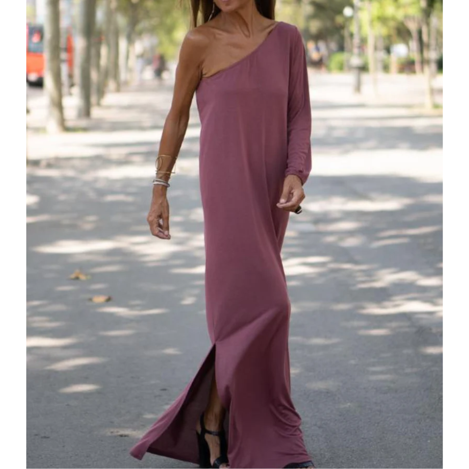 Aiden™ - Vestido elegante de um ombro só