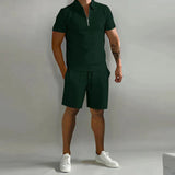 Conjunto de camisa pólo elegante