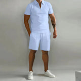 Conjunto de camisa pólo elegante