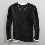 T-shirt de manga comprida Paris Vintage