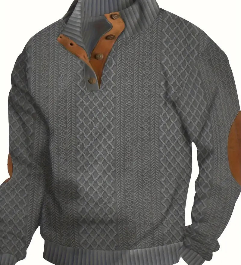 Camisola elegante com botões