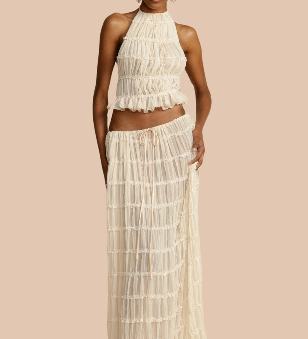 Naomi - Conjunto de vestido conversível 2 em 1