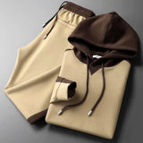 Conjunto de camisola com capuz