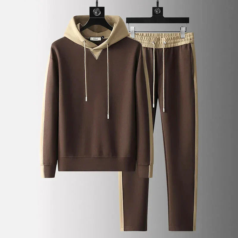 Conjunto de camisola com capuz