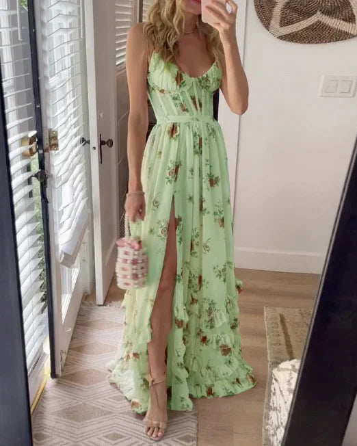 Moda Lusitana - Vestido Floral Elegante