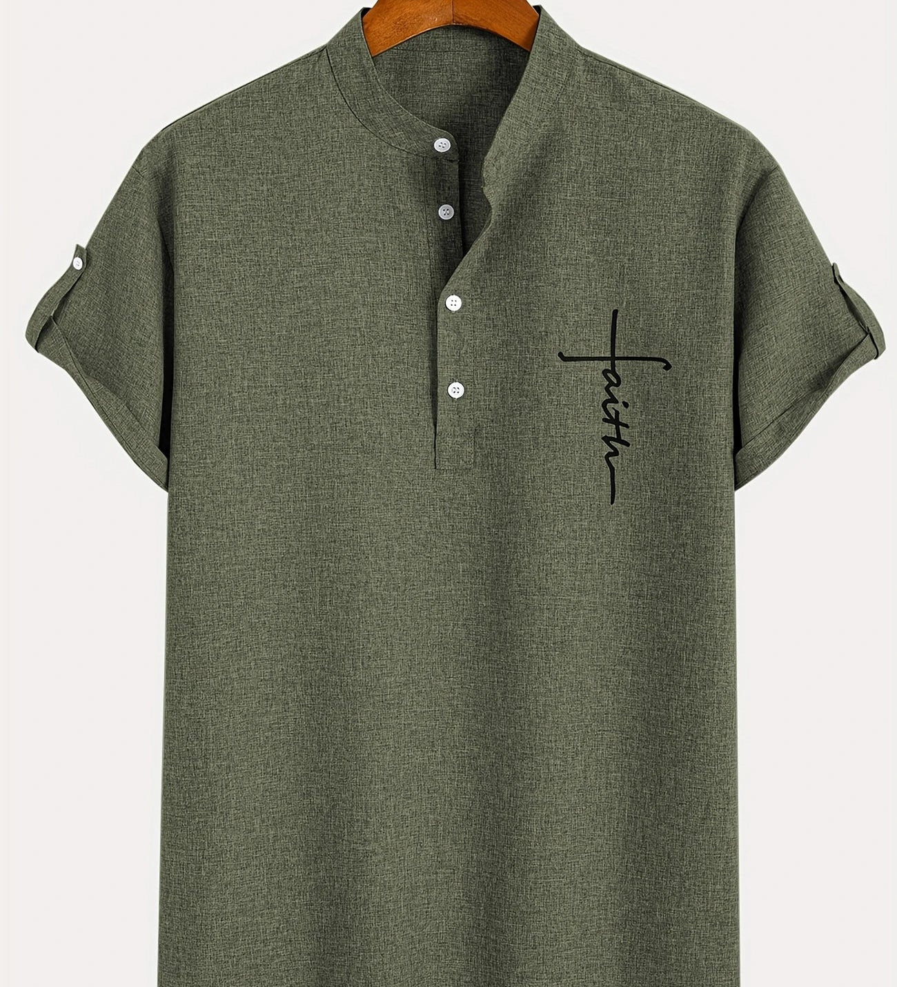 Moda Lusitana - Camisa Elegante com Colarinho Moderno