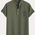 Moda Lusitana - Camisa Elegante com Colarinho Moderno