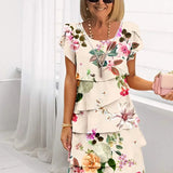 Émilie – Vestido longo floral elegante