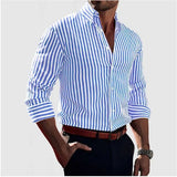 Camisa de riscas elegante