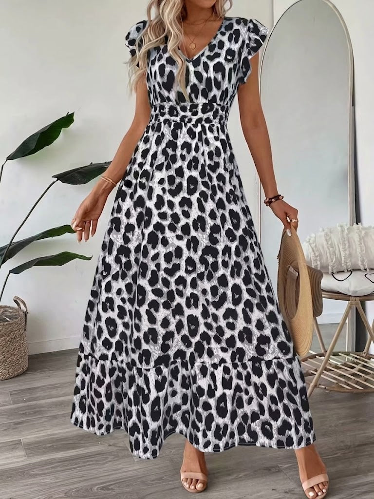 Moda Lusitana - Vestido Maxi Elegante de Verão