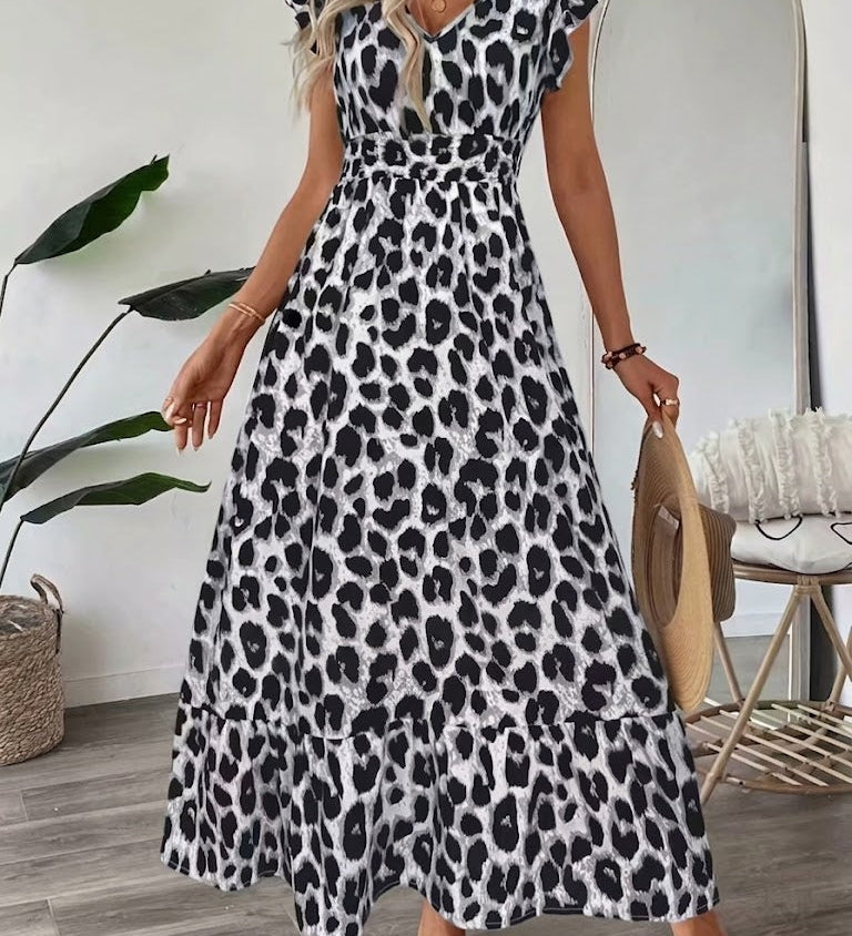 Moda Lusitana - Vestido Maxi Elegante de Verão