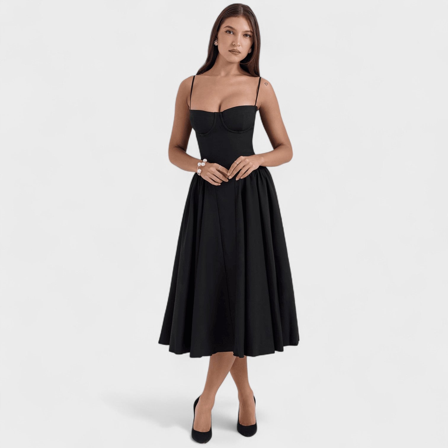 Vestido com Corset