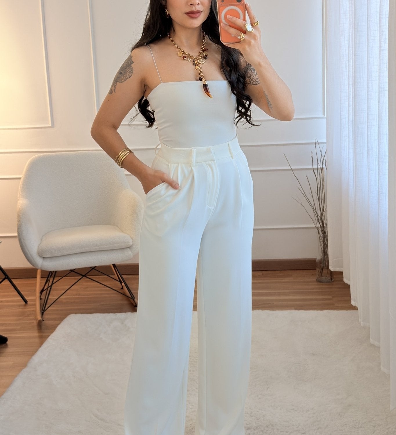 Calça de alfaiataria Drole de copine 23717 - lavishiochicCalçaDrole de copine Paris