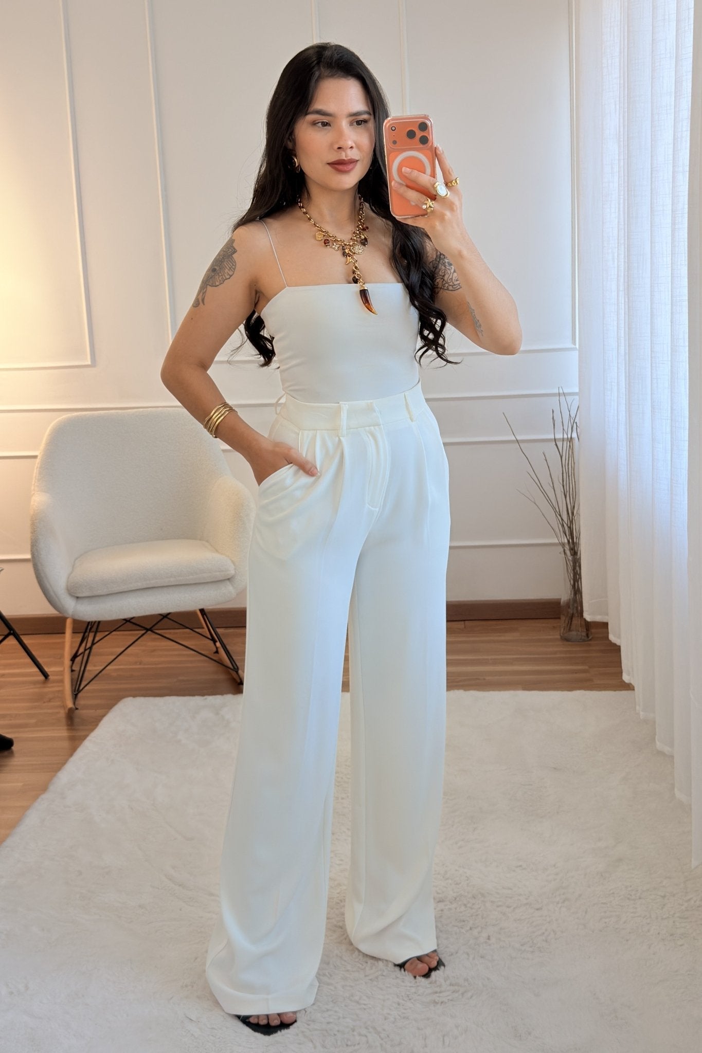 Calça de alfaiataria Drole de copine 23717 - lavishiochicCalçaDrole de copine Paris