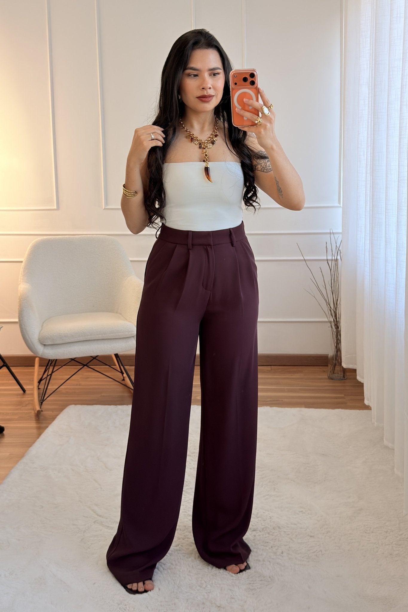 Calça de alfaiataria Drole de copine 23717 - lavishiochicCalçaDrole de copine Paris