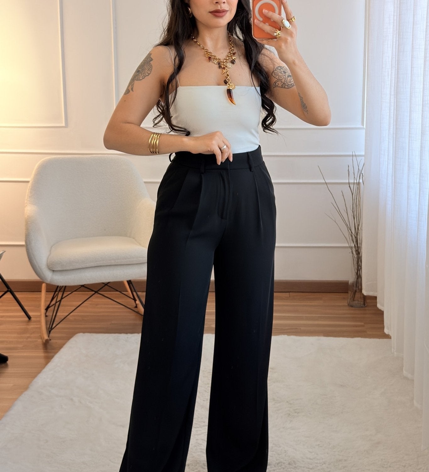 Calça de alfaiataria Drole de copine 23717 - lavishiochicCalçaDrole de copine Paris