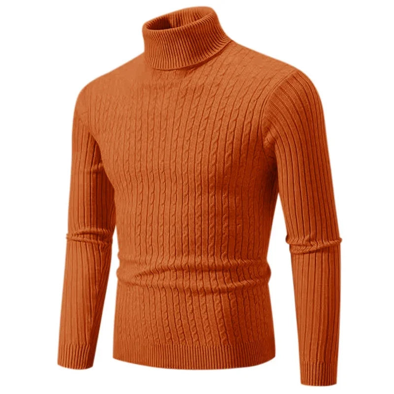 Gola alta elegante para homem